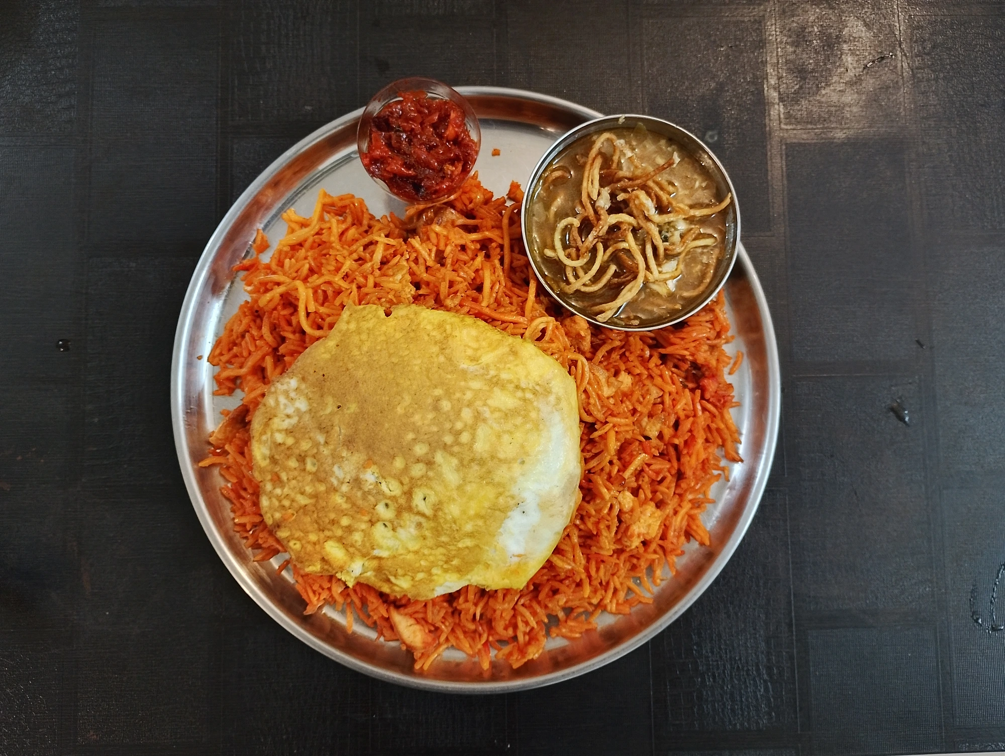 Schezwan Triple Fried Rice at Yummy Chow, Camp Pune