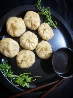 Steamed Momos at Yummy Chow, Camp Pune