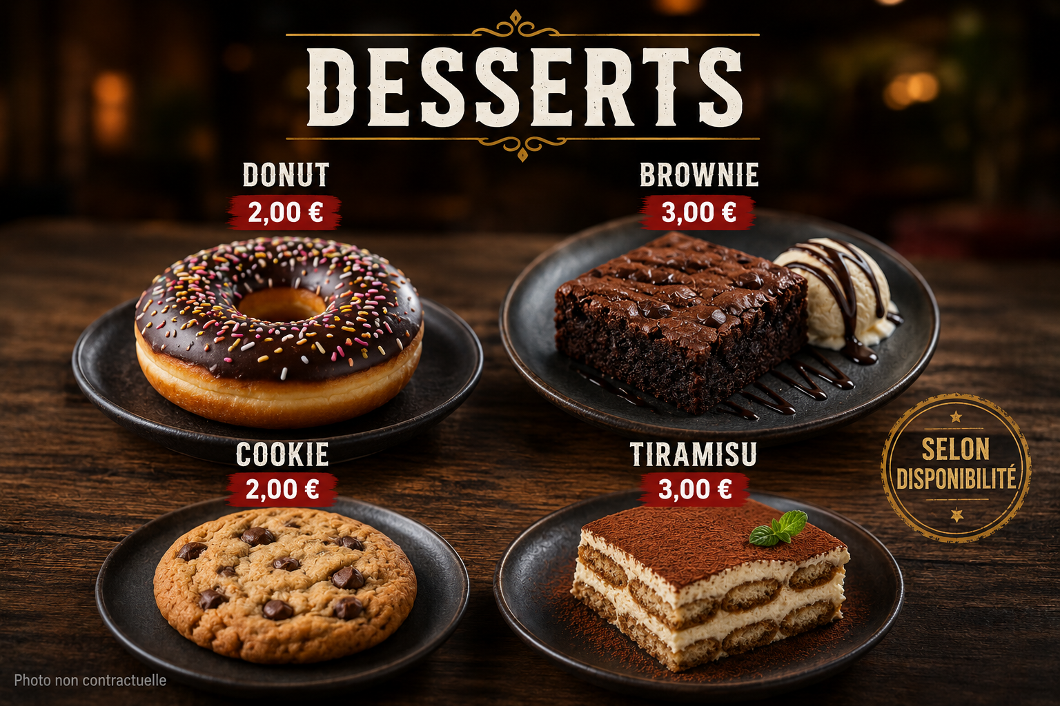 Desserts