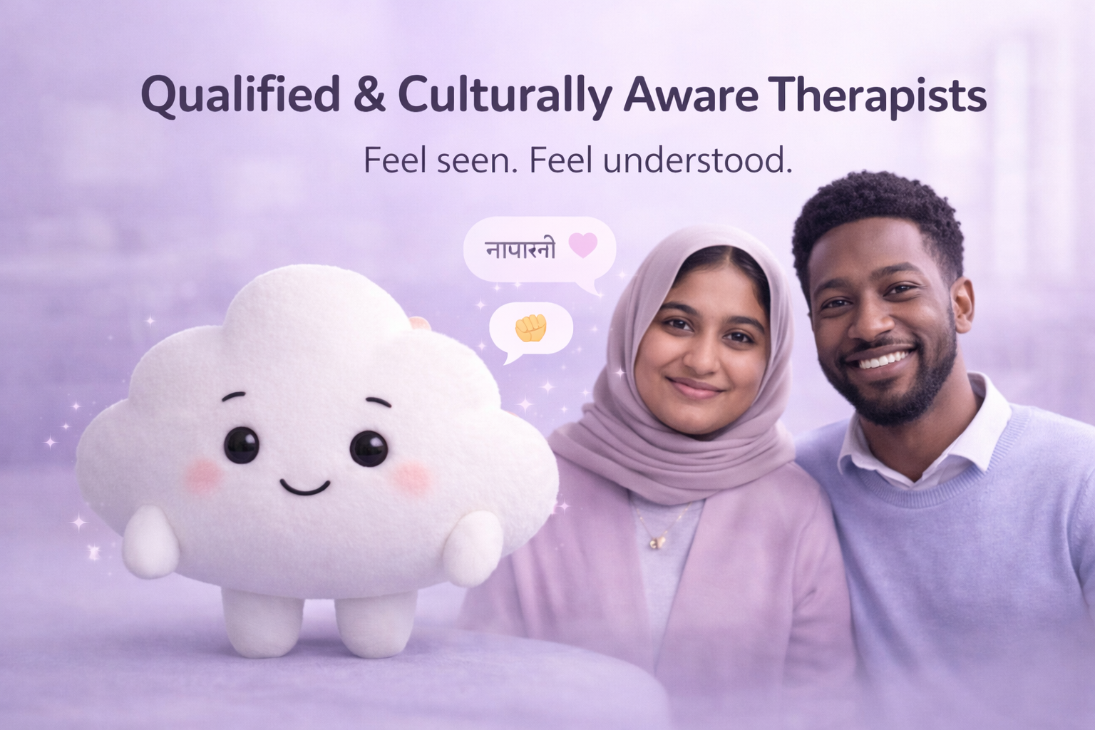 Qualified & Culturally Aware Therapists