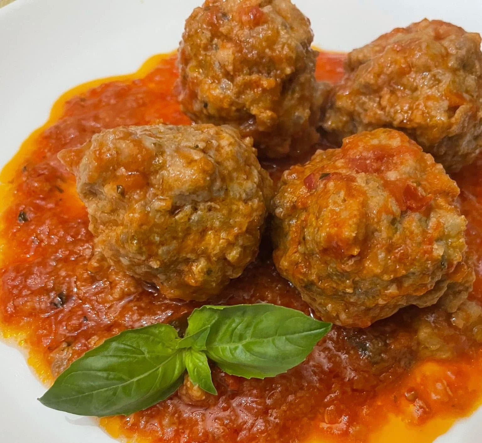 Polpette al sugo di pomodoro