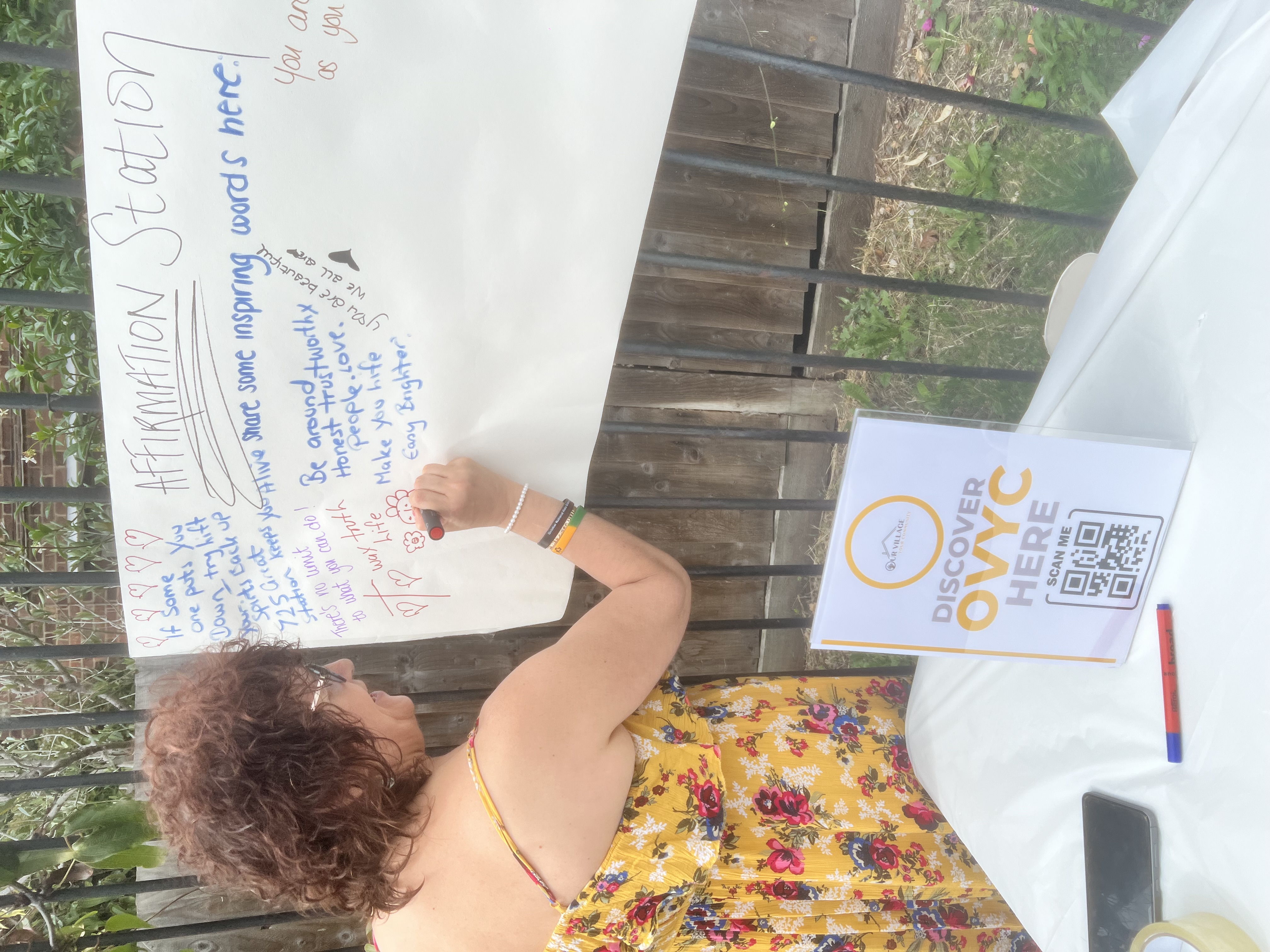 Community workshop in action