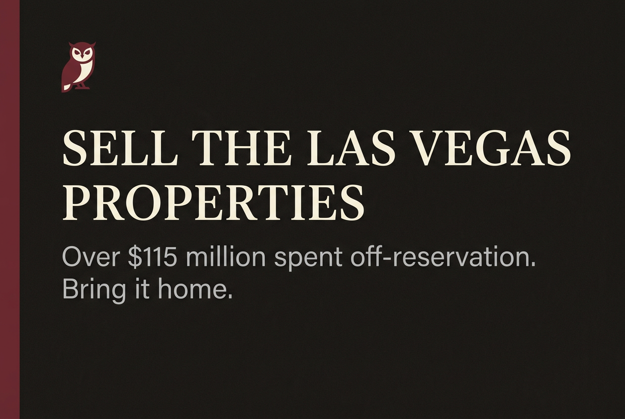 Directing the Sale of the Las Vegas Properties