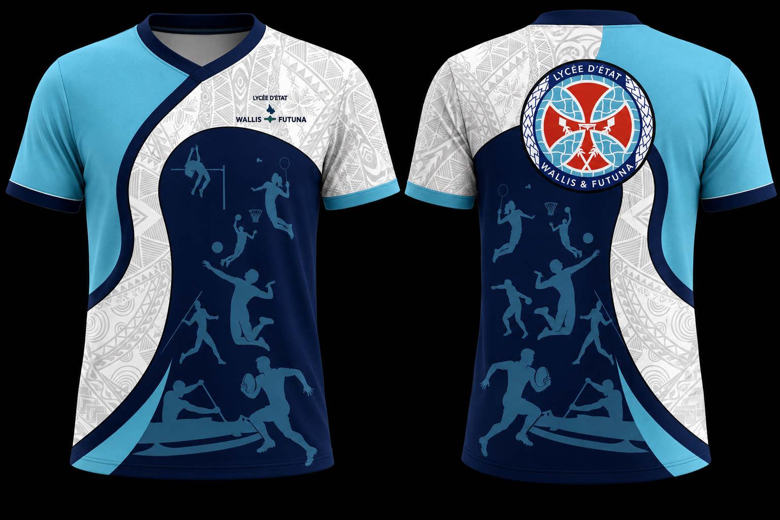 Maillot Lycée d'État Wallis & Futuna