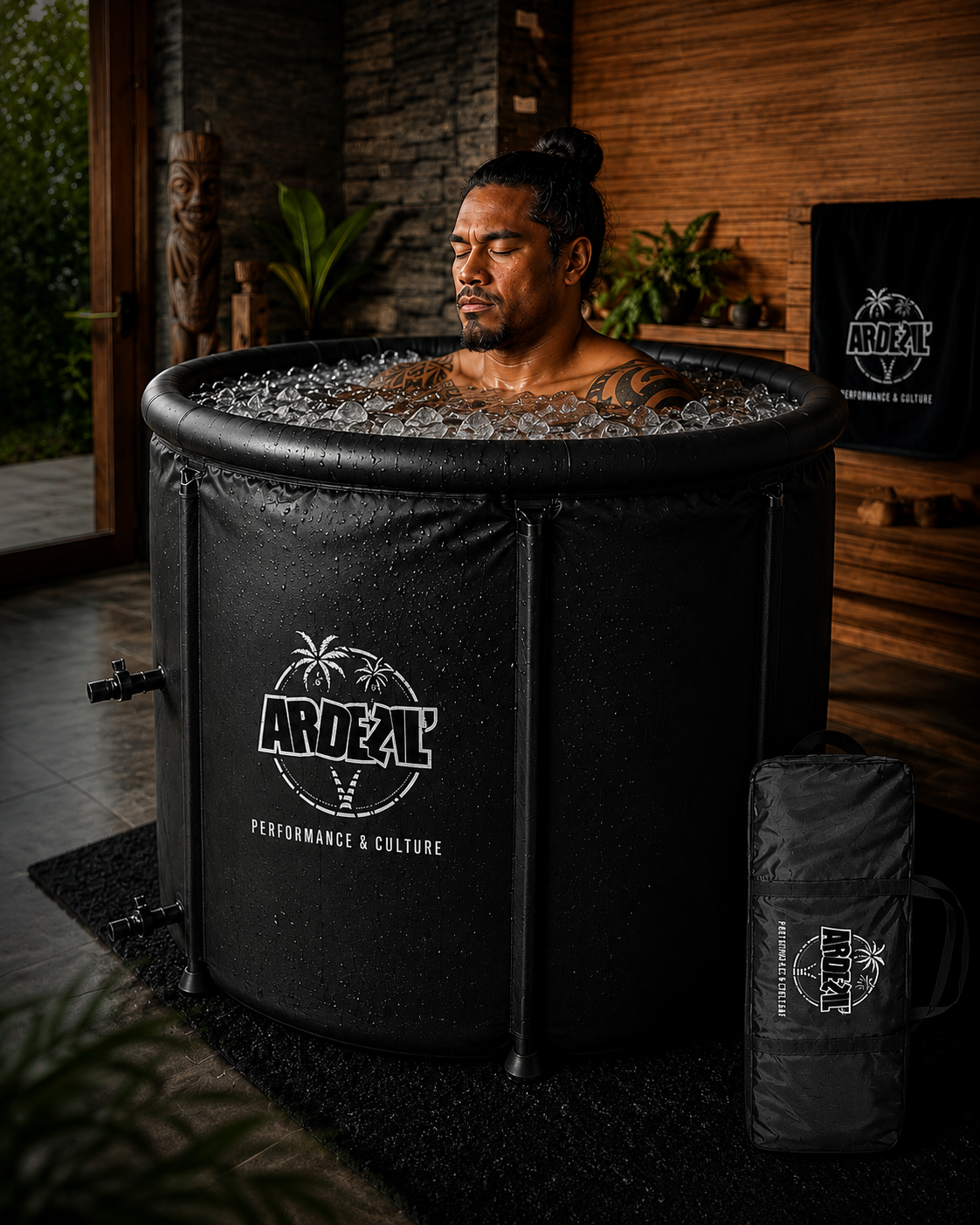 Bain glacé ARDEZIL — Récupération