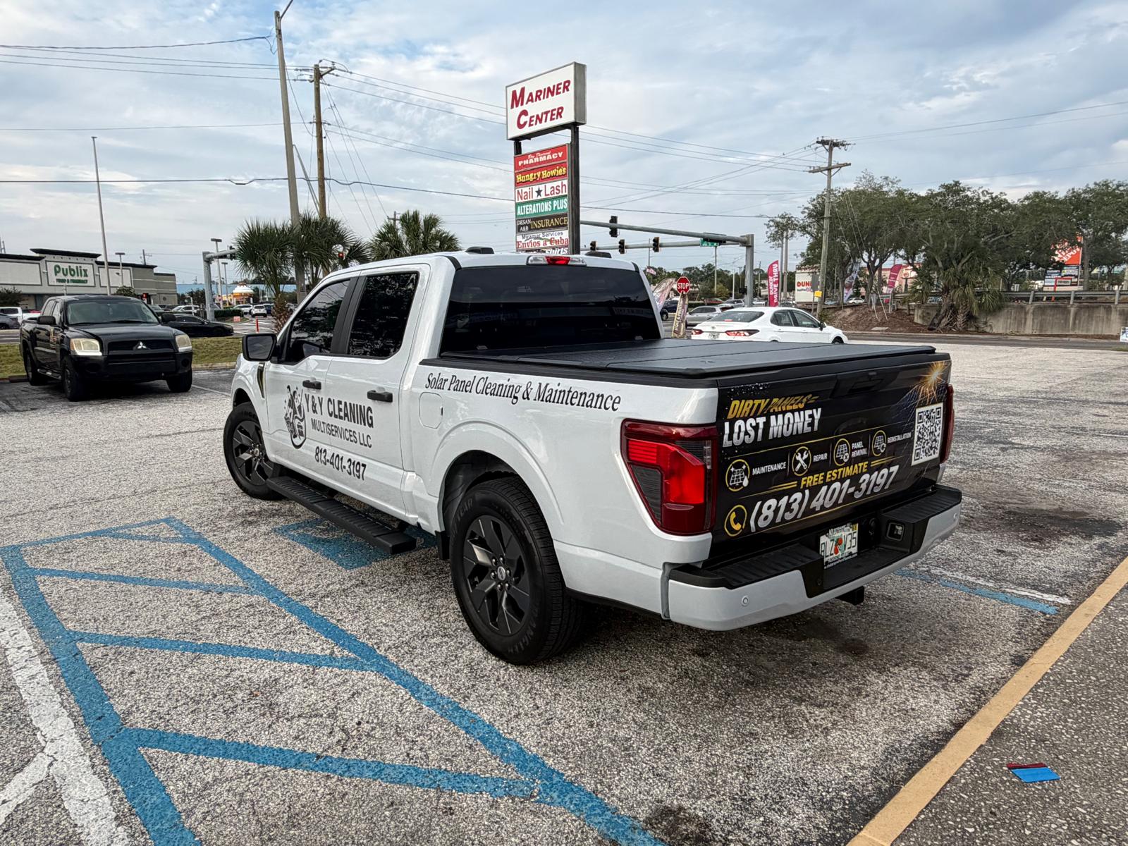 Y&Y Cleaning service vehicle 1