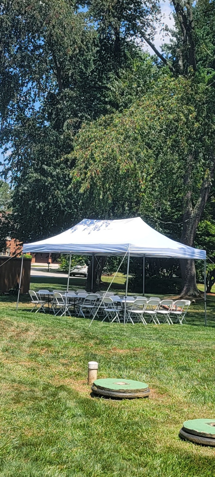 10x20 Pole Tent rental - 10x20 pole tent ideal for medium-sized events | Thomas Party & Decor Havertown PA
