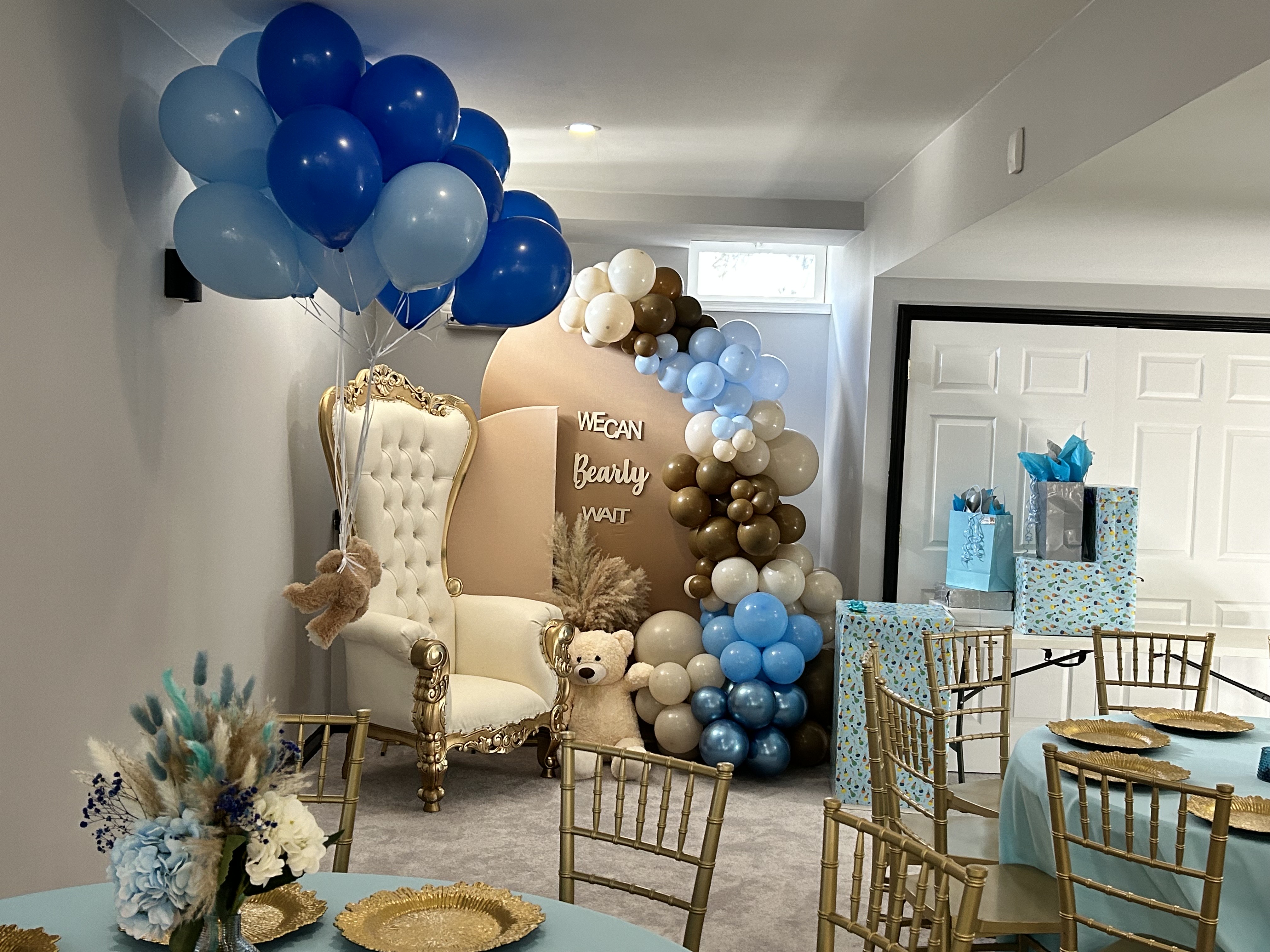 Baby Shower Setup