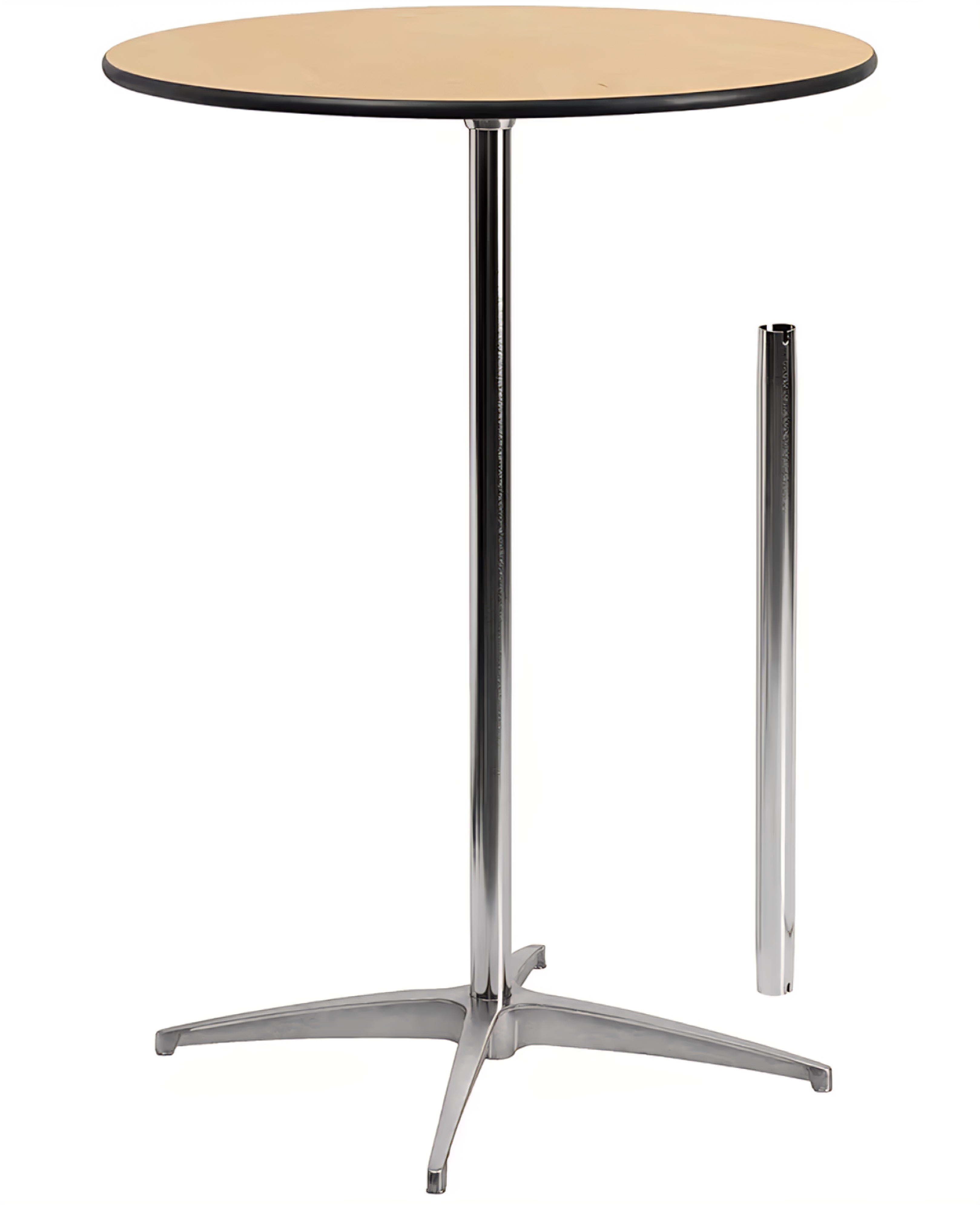 Pole Cocktail Table rental - Standing cocktail table perfect for networking events | Thomas Party & Decor Havertown PA