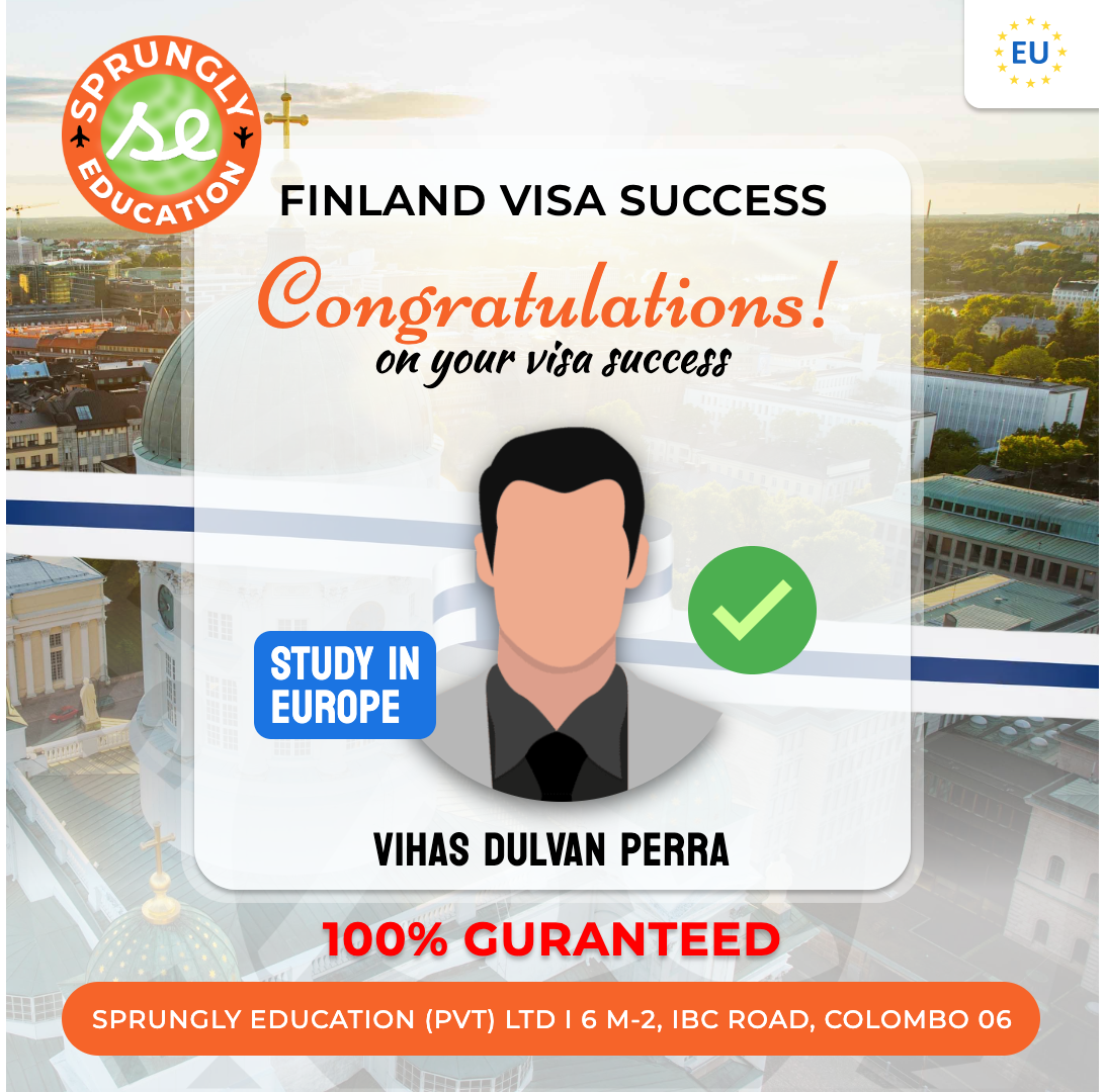 Vihas Dulvan Perra - Finland Visa Success