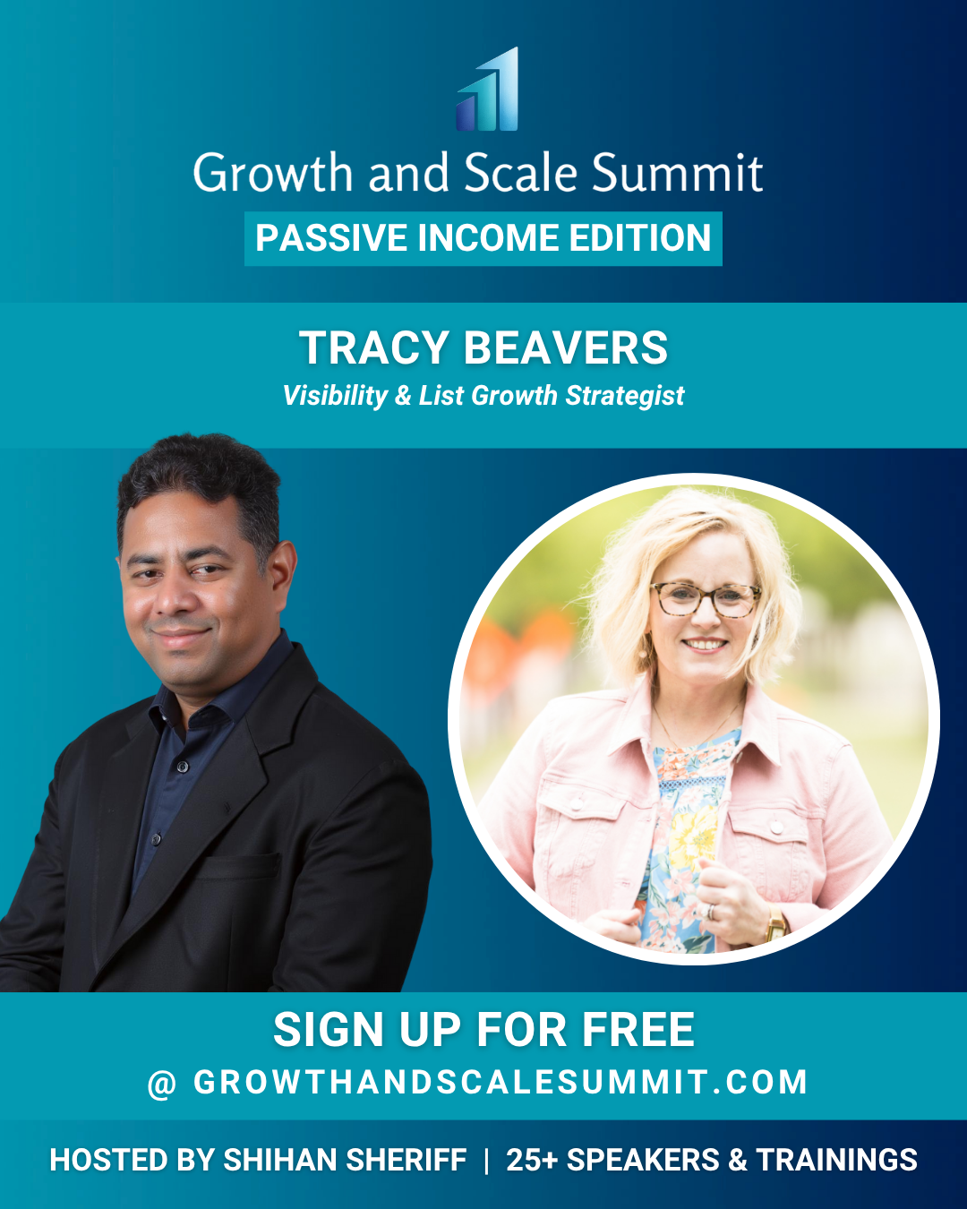 Tracy Beavers - Growth & Scale Summit Banner