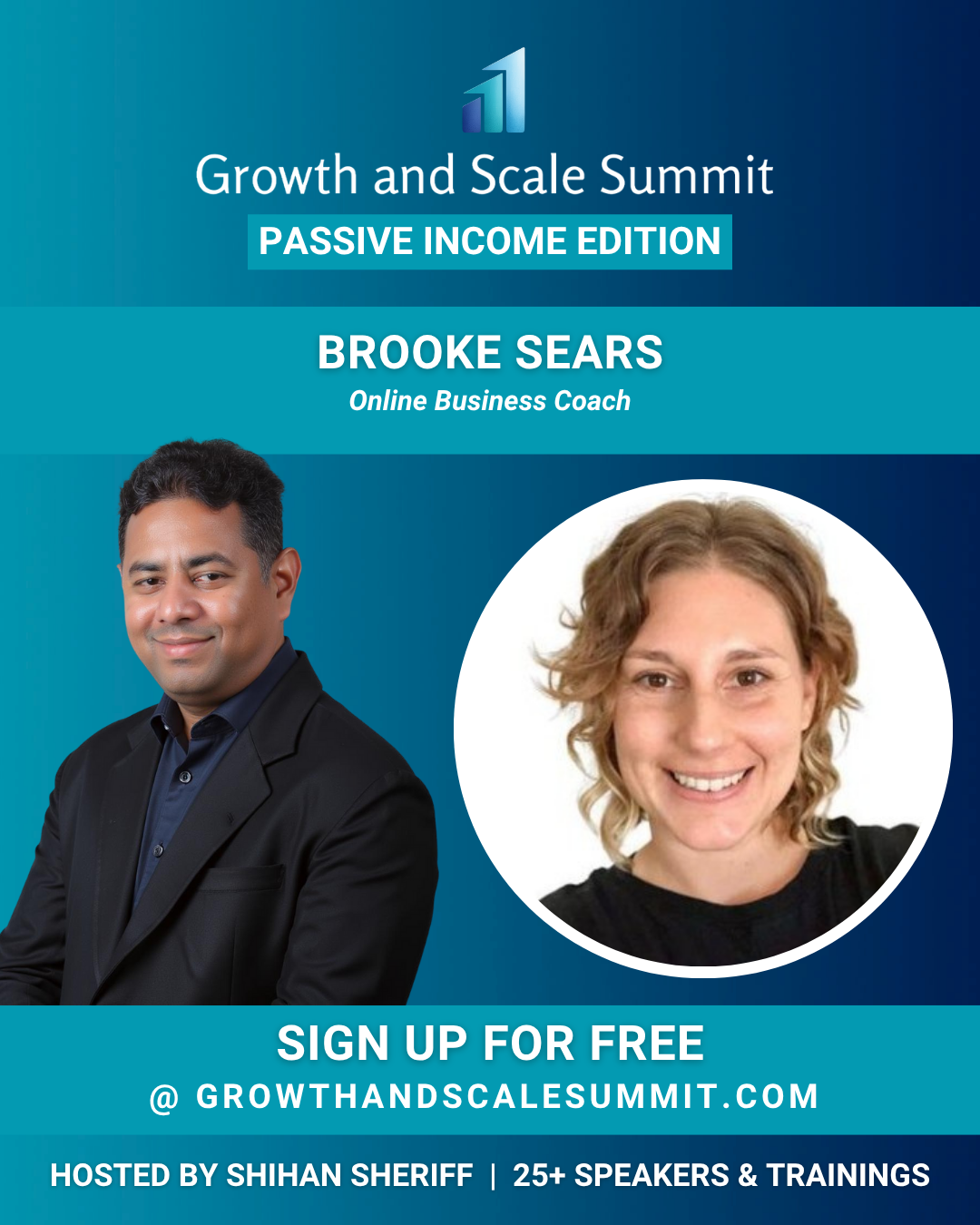 Brooke Sears - Growth & Scale Summit Banner
