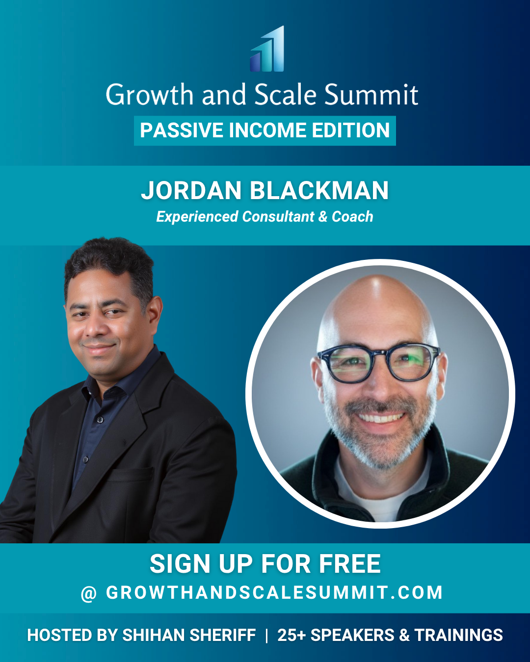 Jordan Blackman - Growth & Scale Summit Banner