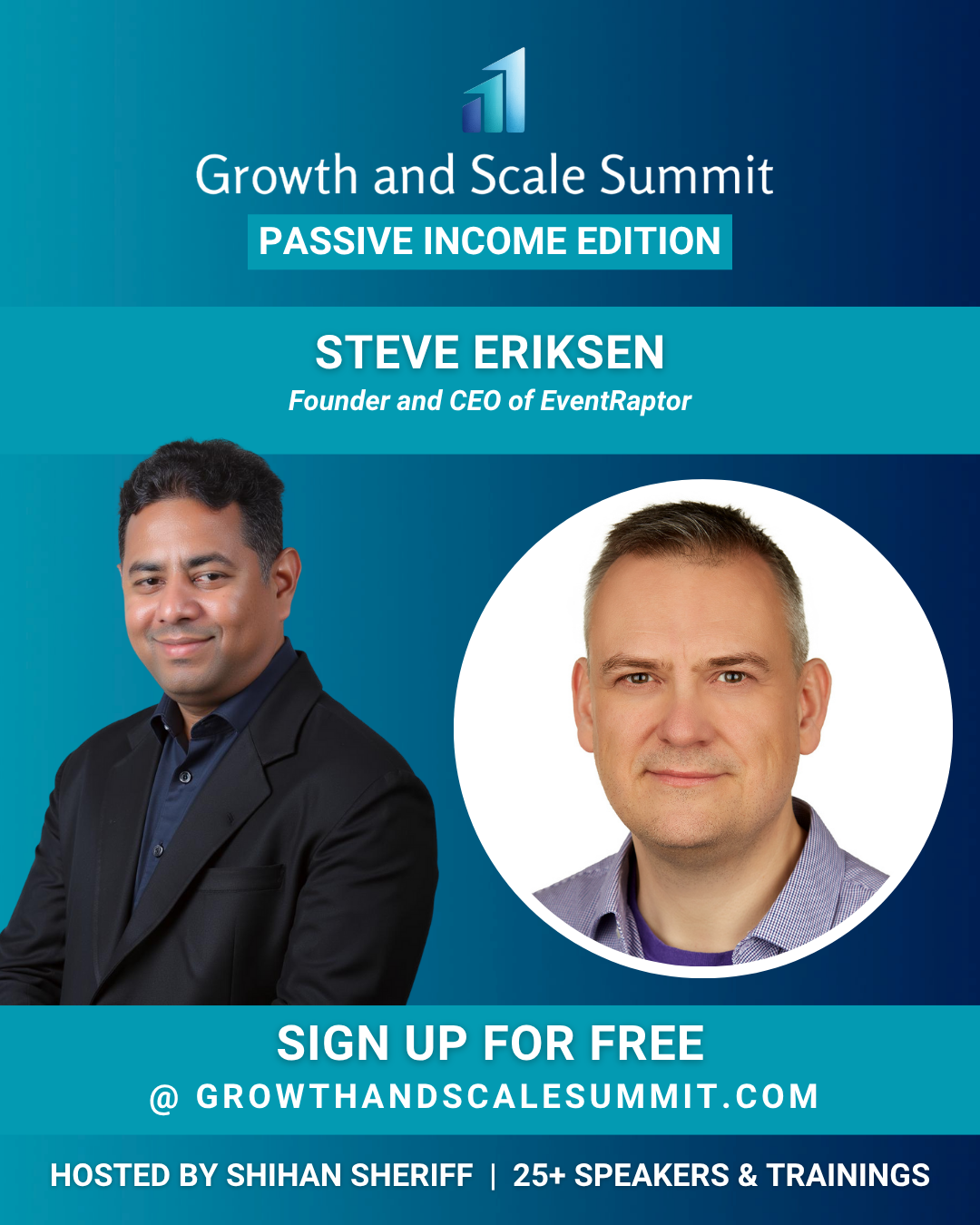 Steve Eriksen - Growth & Scale Summit Banner