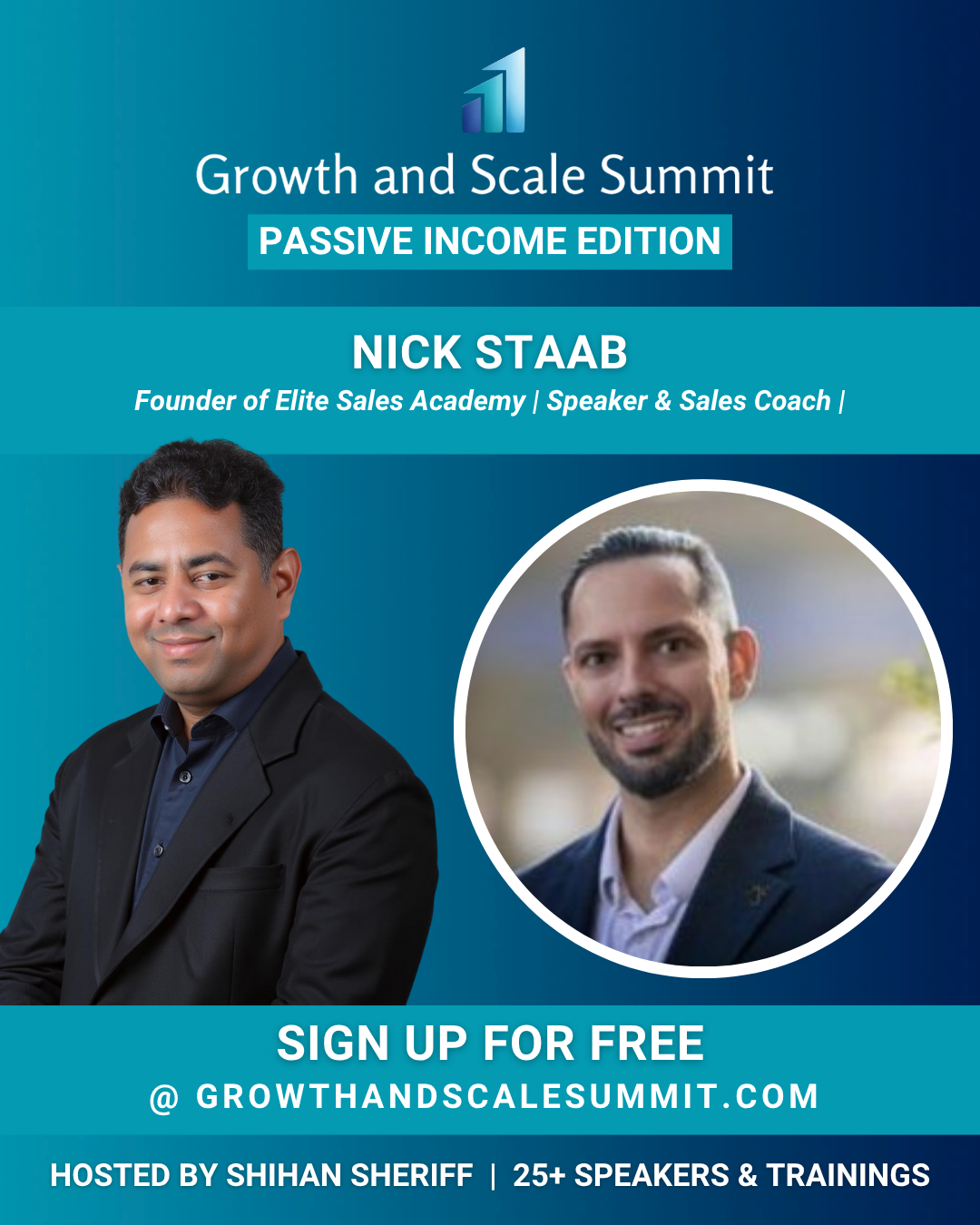 Nick Staab - Growth & Scale Summit Banner