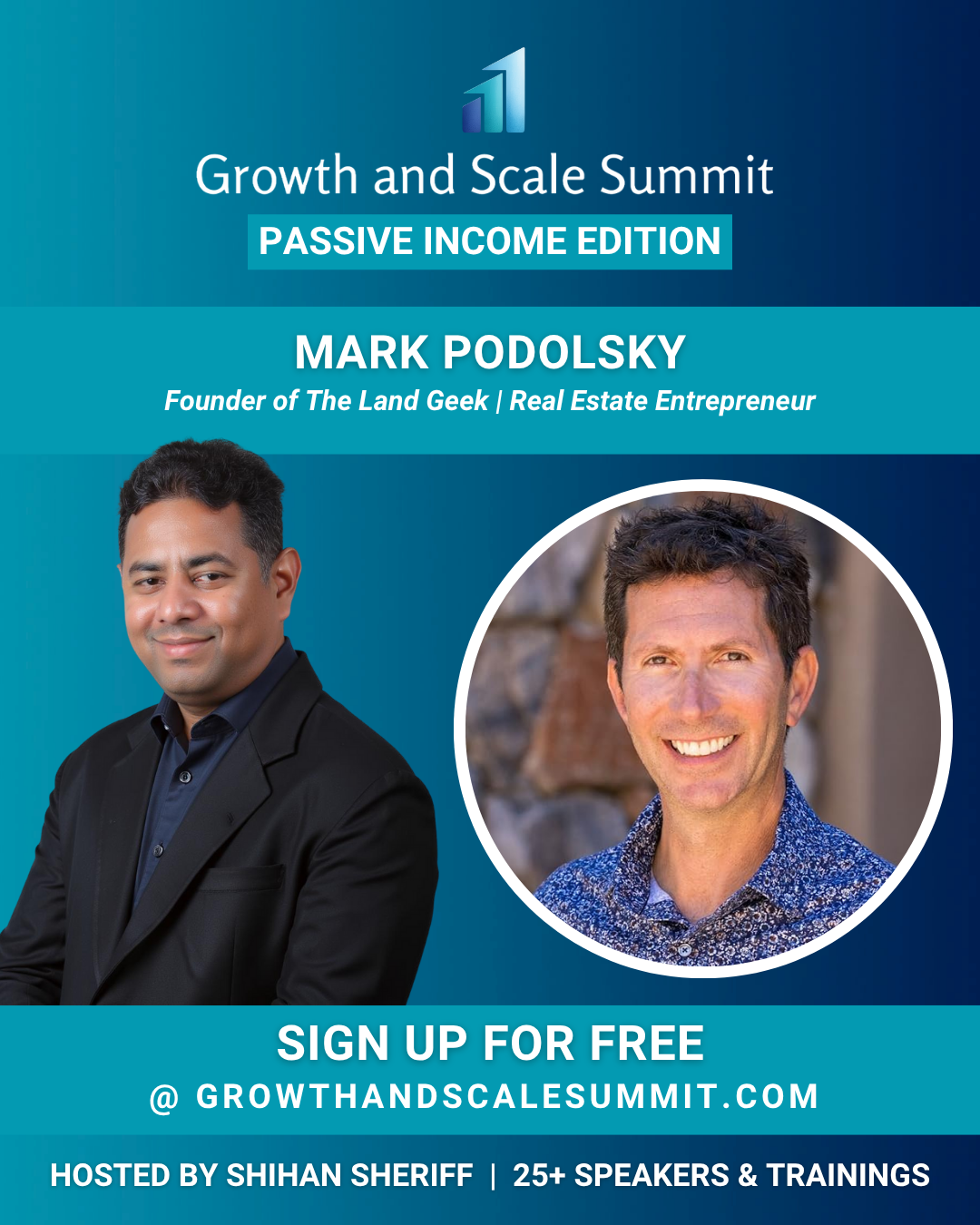 Mark Podolsky - Growth & Scale Summit Banner