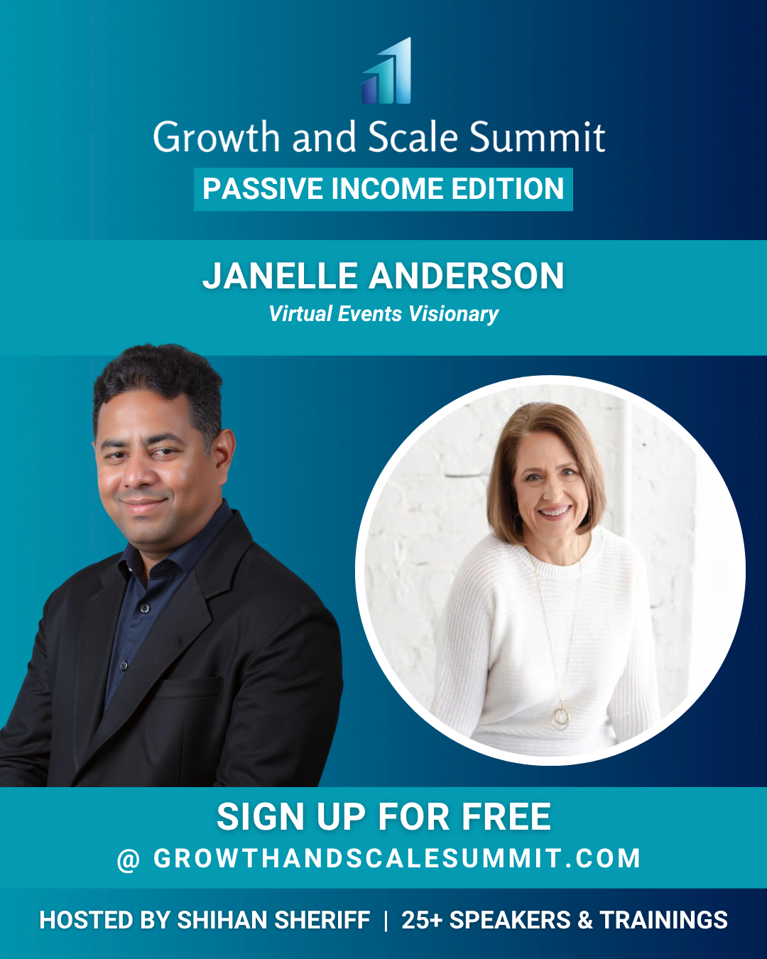 Janelle Anderson - Growth & Scale Summit Banner