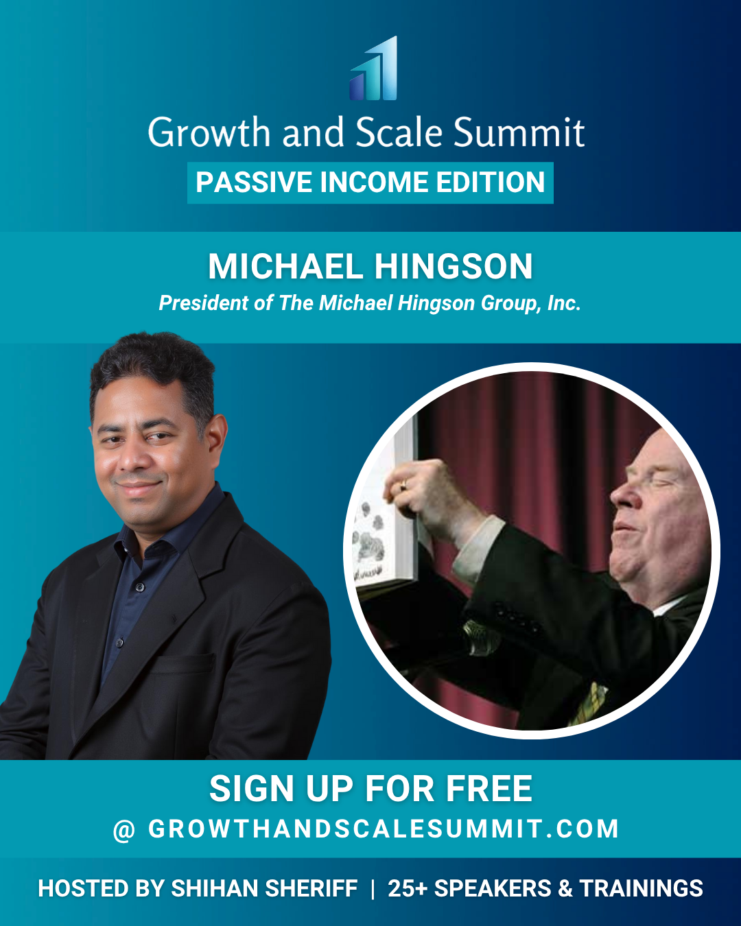 Michael Hingson - Growth & Scale Summit Banner