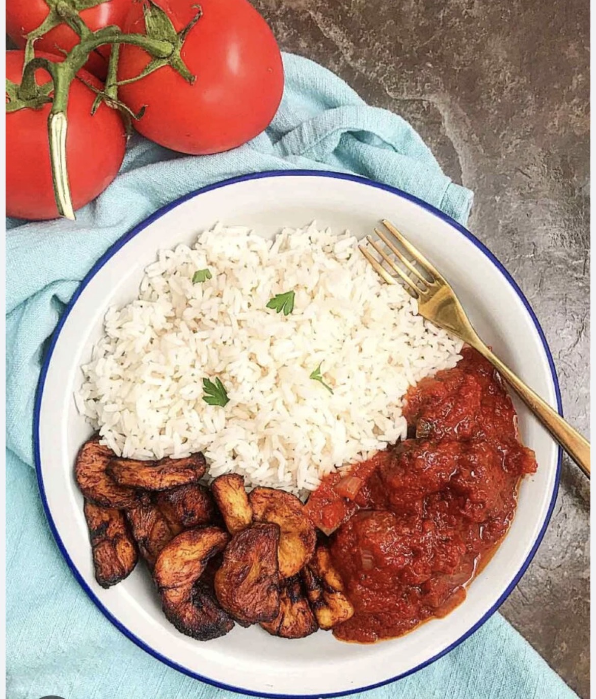 White Rice & Stew