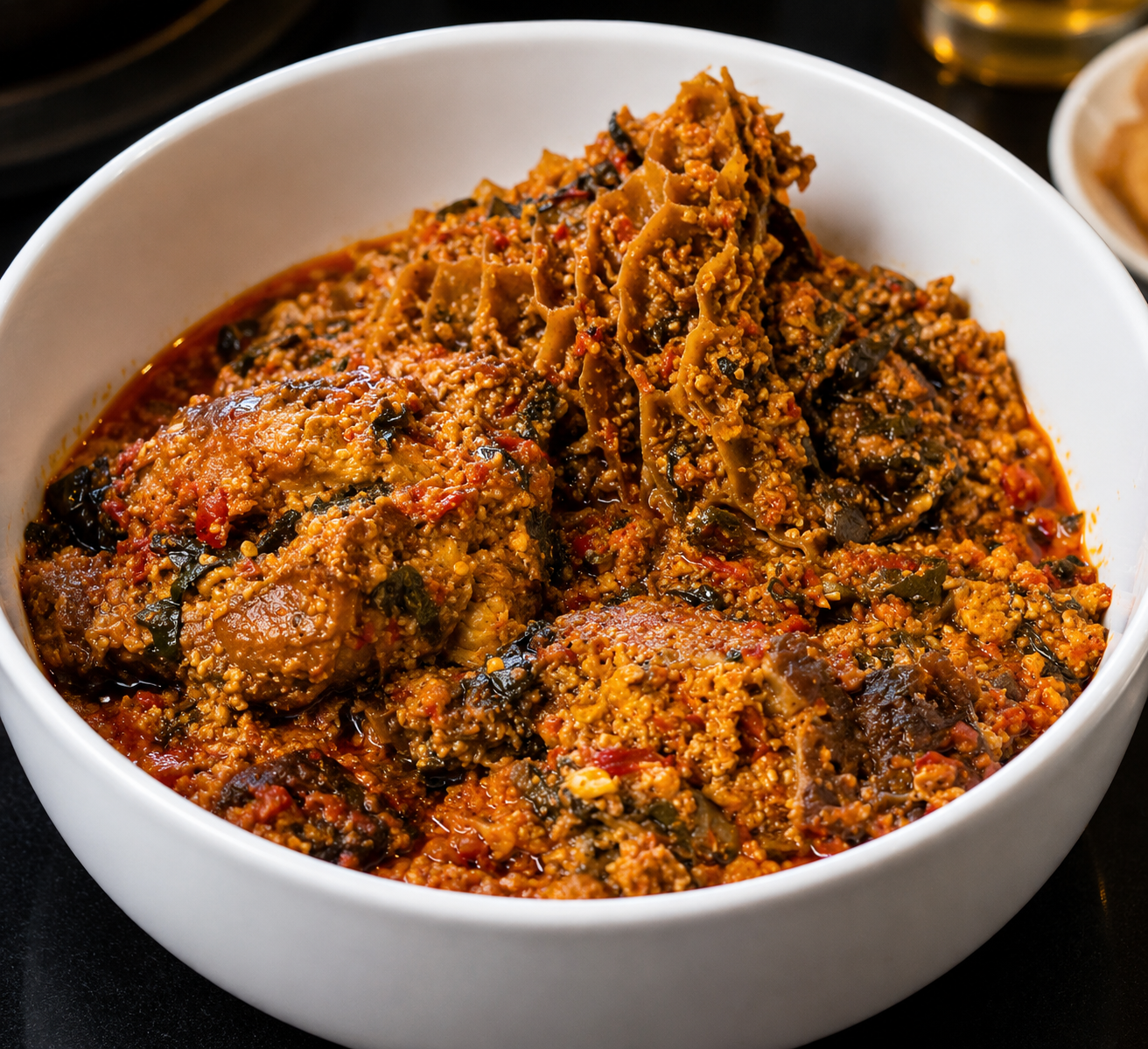 Egusi and Assorted