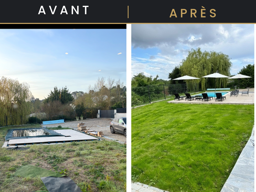 Nettoyage & entretien de jardin — pelouse et abords