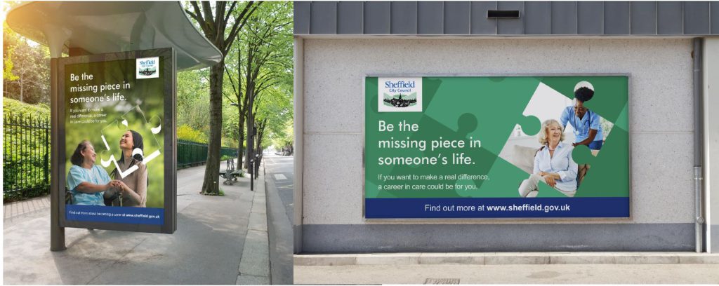 Be The Missing Piece: Recruitment Campaign — Advertising Examples for Campaign 1 by Yellow, marketing agency Liverpool