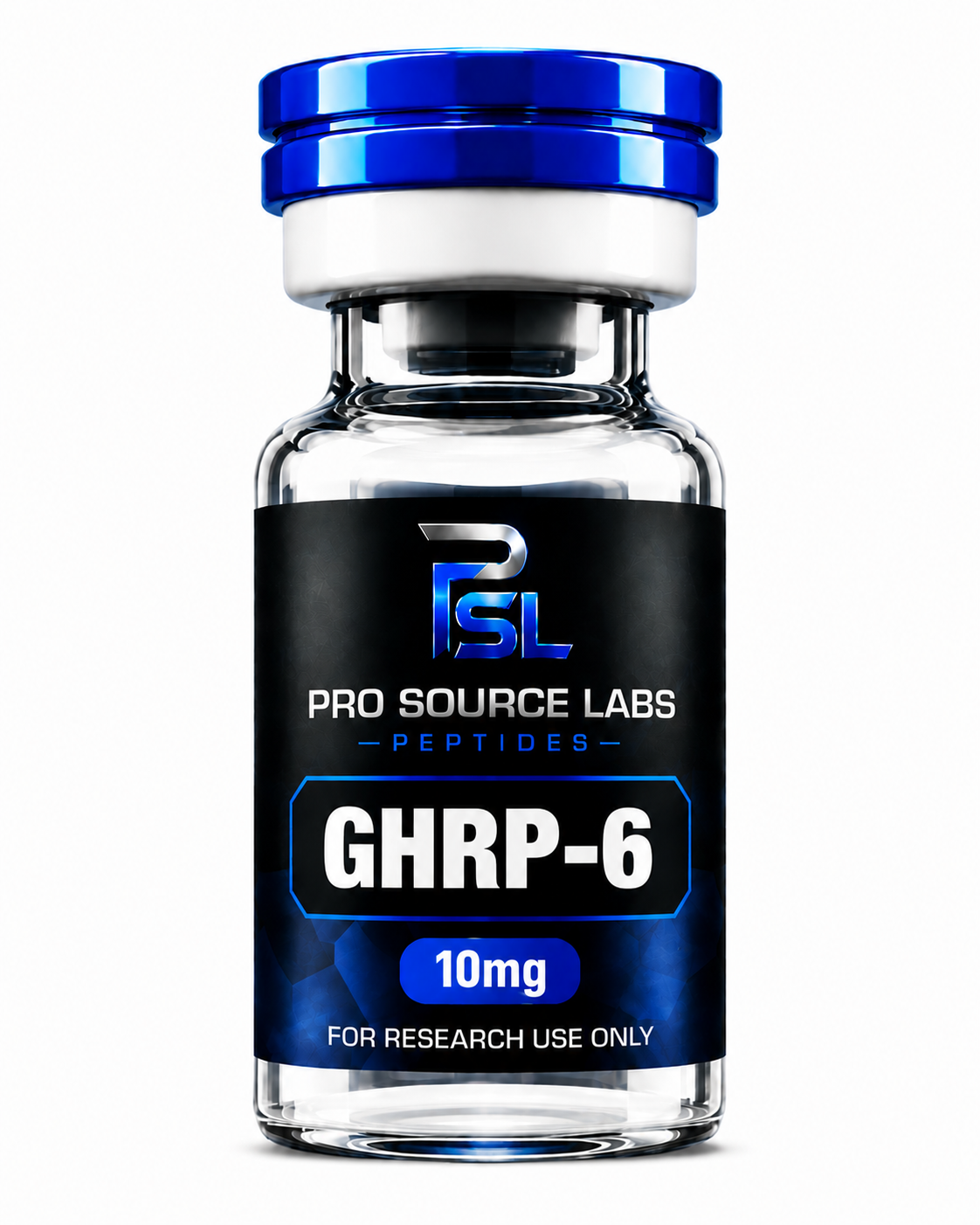 GHRP-6 10mg lyophilized research vial — ProSource Labs