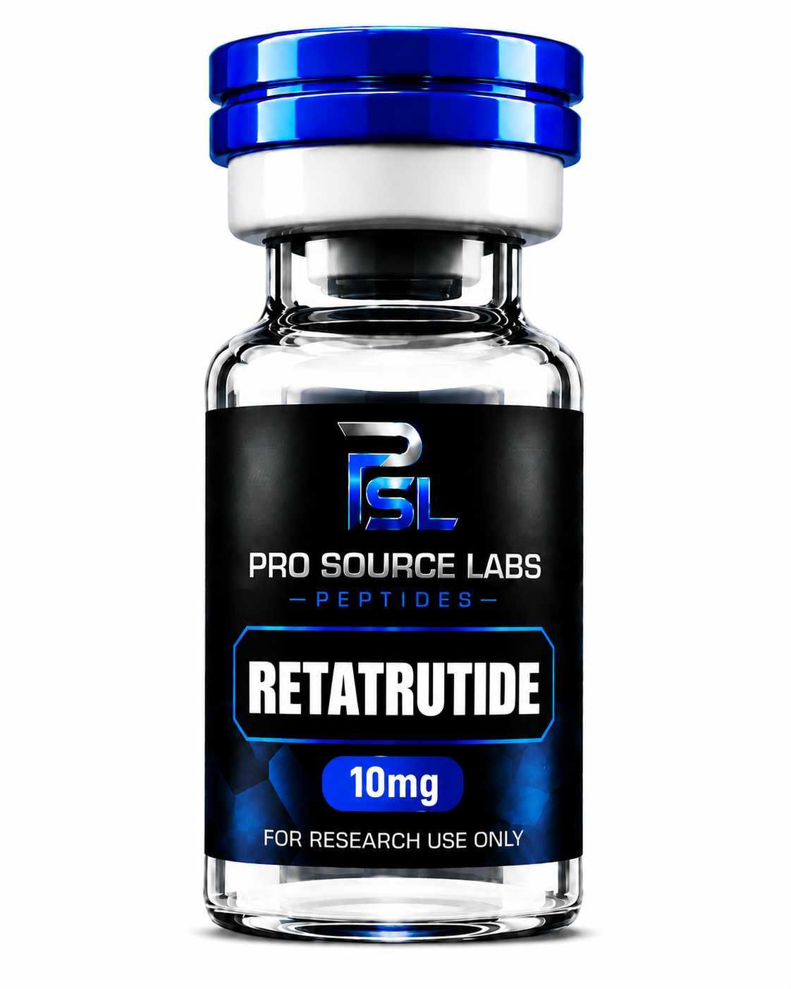 Retatrutide 10mg lyophilized research vial — ProSource Labs