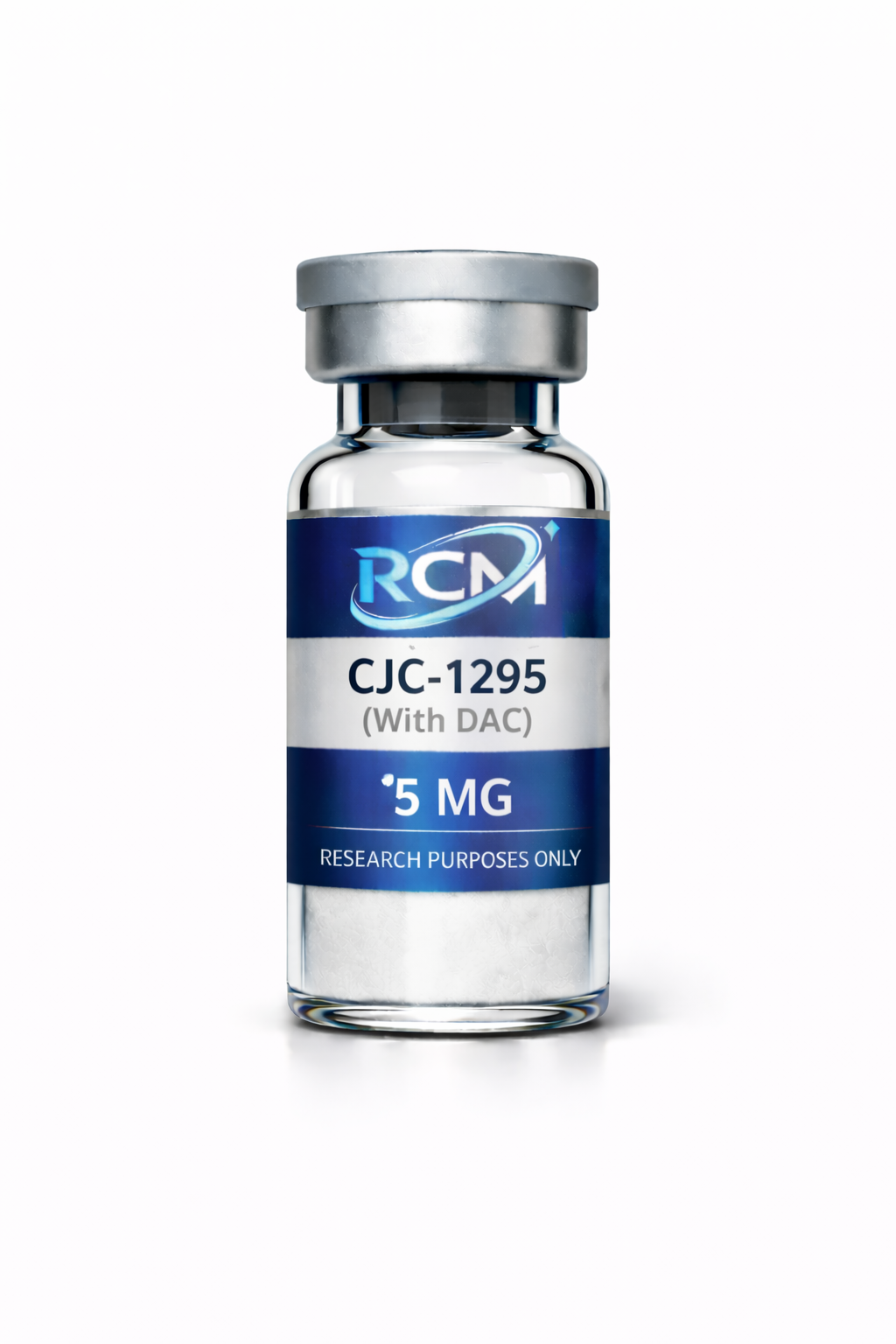 CJC-1295 (With DAC) research peptide vial by RCM Biosciences