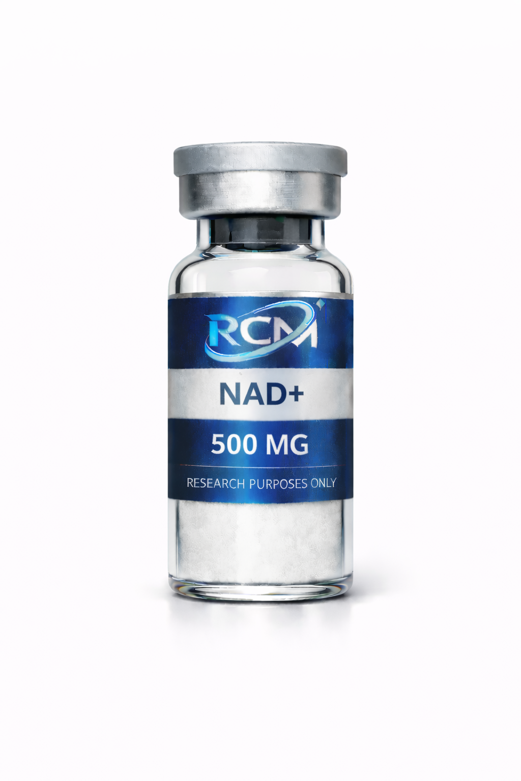 NAD+ research peptide vial by RCM Biosciences
