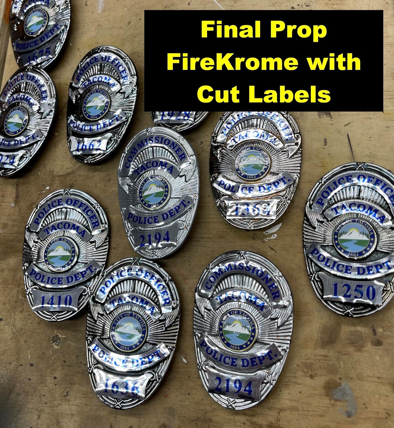 FireKrome // Tacoma PD Badges