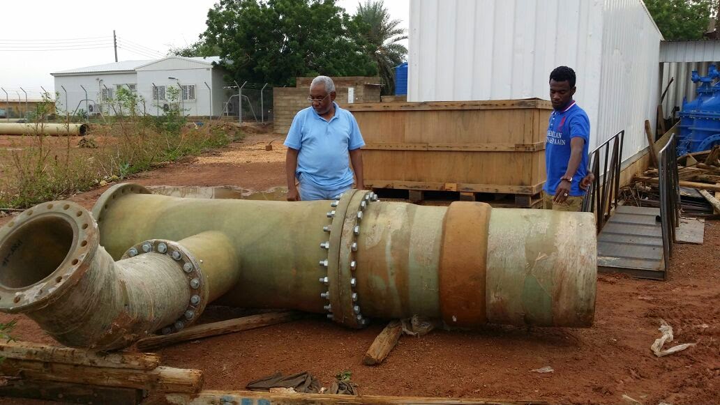 Tubulações sistema esgoto