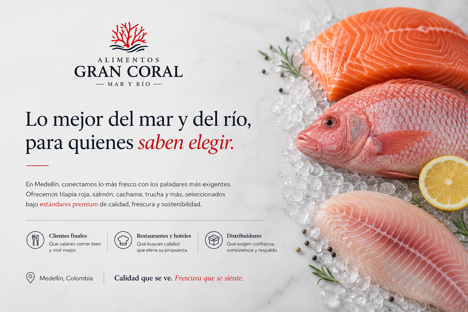 Alimentos Gran Coral - Lo mejor del mar y del río