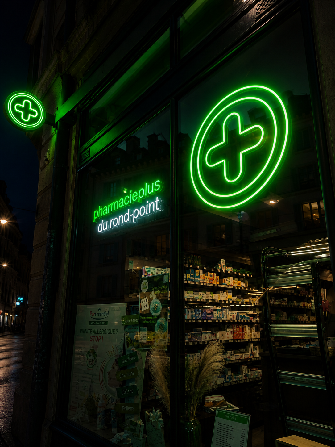 Enseigne néon LED — Genève