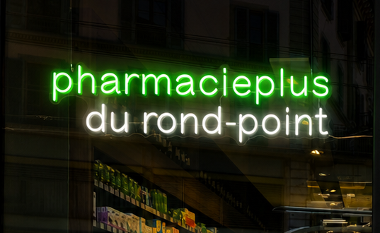 Enseigne intérieur néon LED personnalisée