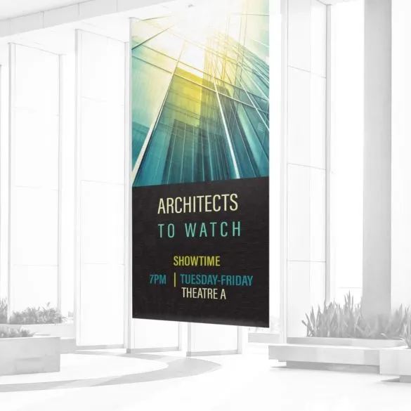 Banner Canvas - Architects to Watch
