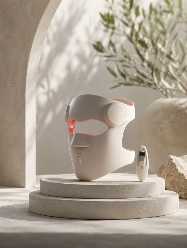 LUMA Mask Pro red light therapy