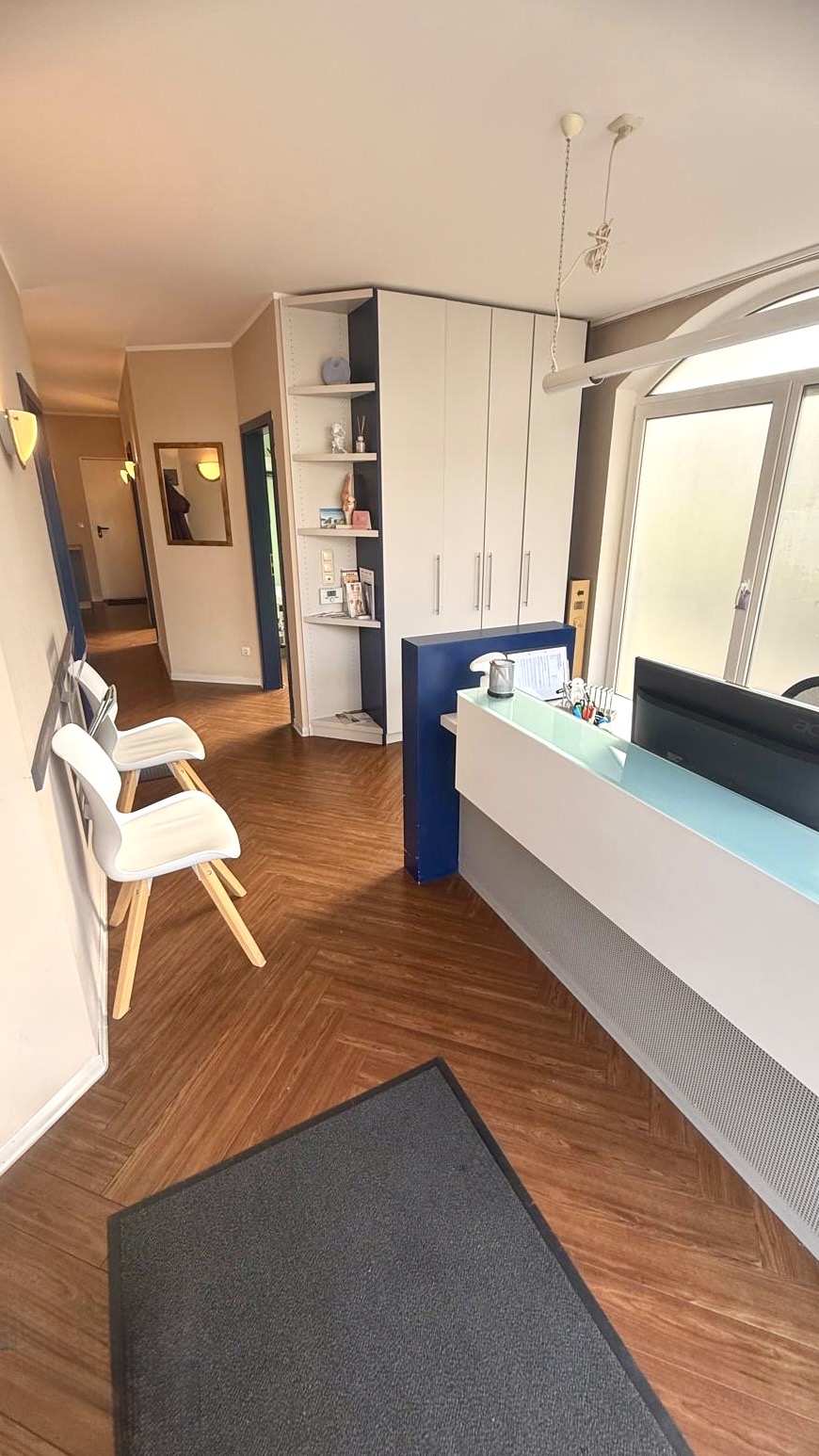 Wartebereich der Physiotherapie Kletschke in Westerkappeln