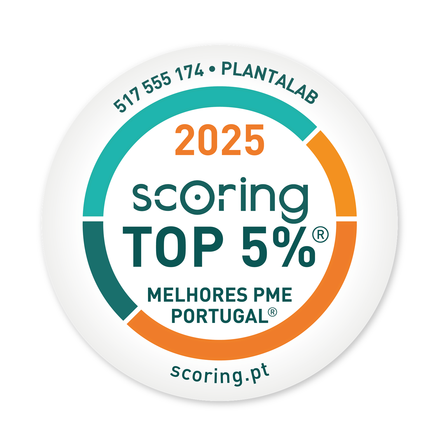 Scoring TOP 5% — Melhores PME Portugal 2025