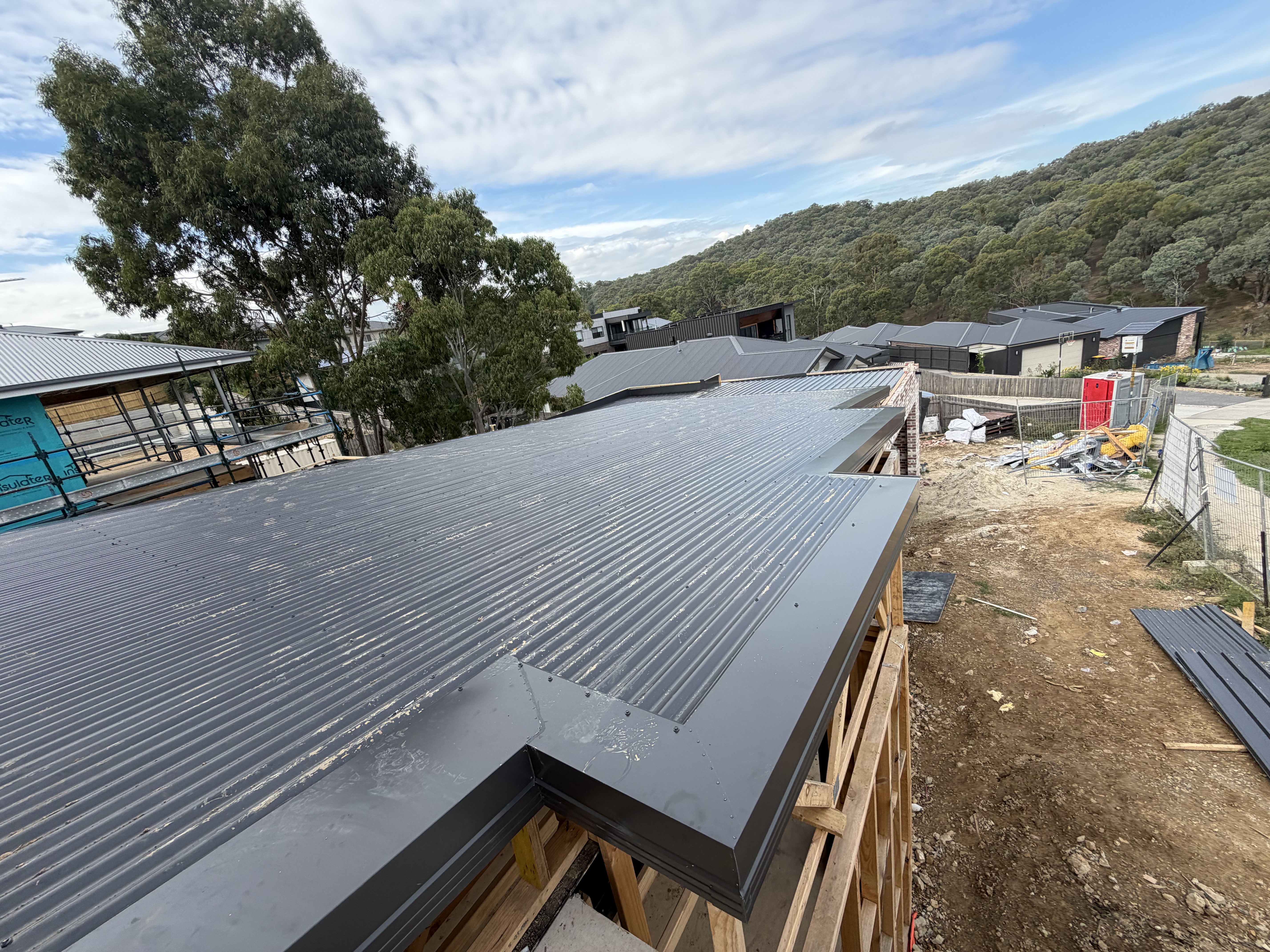New Metal Roof Builds