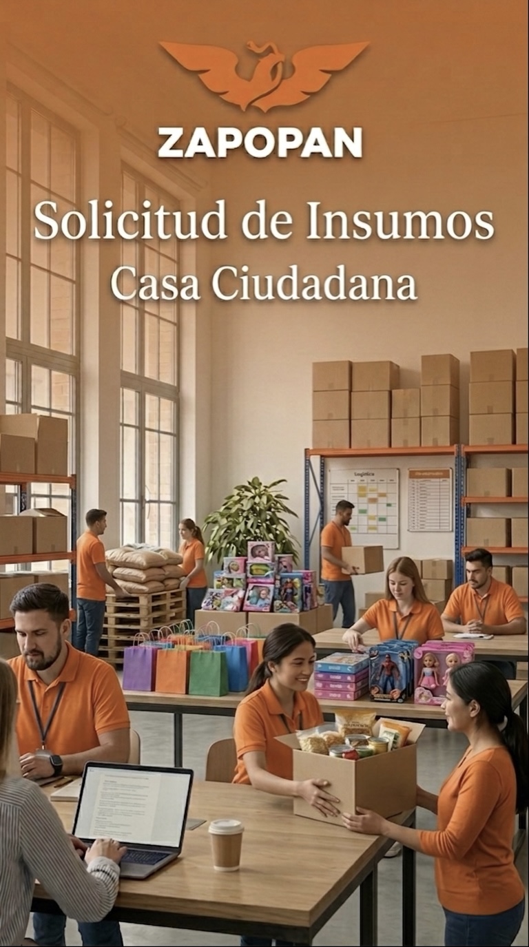 Casa Ciudadana Zapopan - Solicitud de Insumos