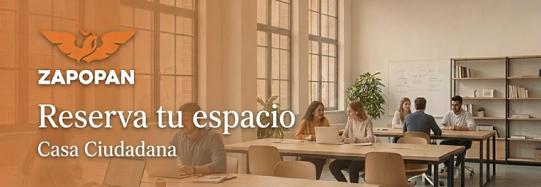 Casa Ciudadana Zapopan - Reserva tu espacio