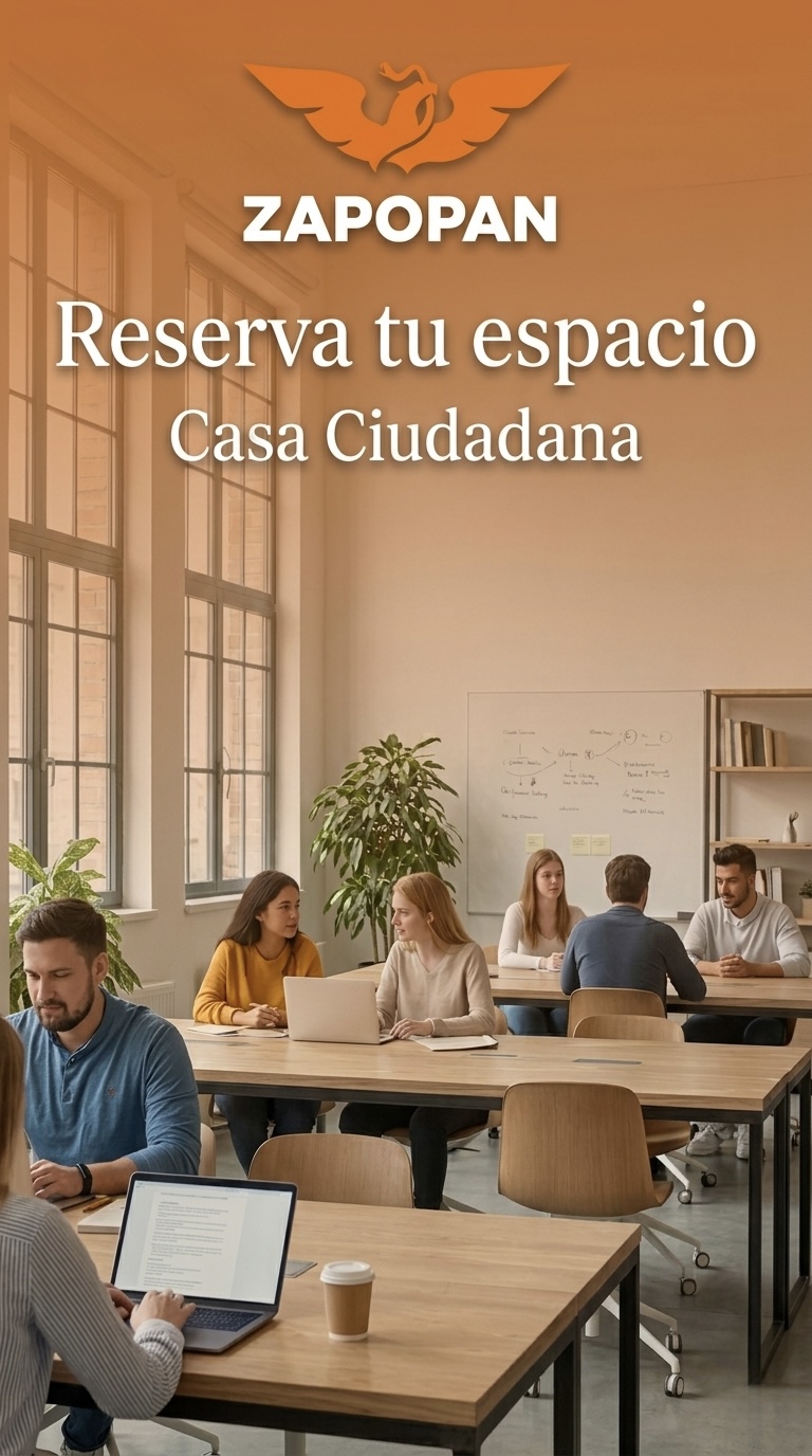 Casa Ciudadana Zapopan - Reserva tu espacio