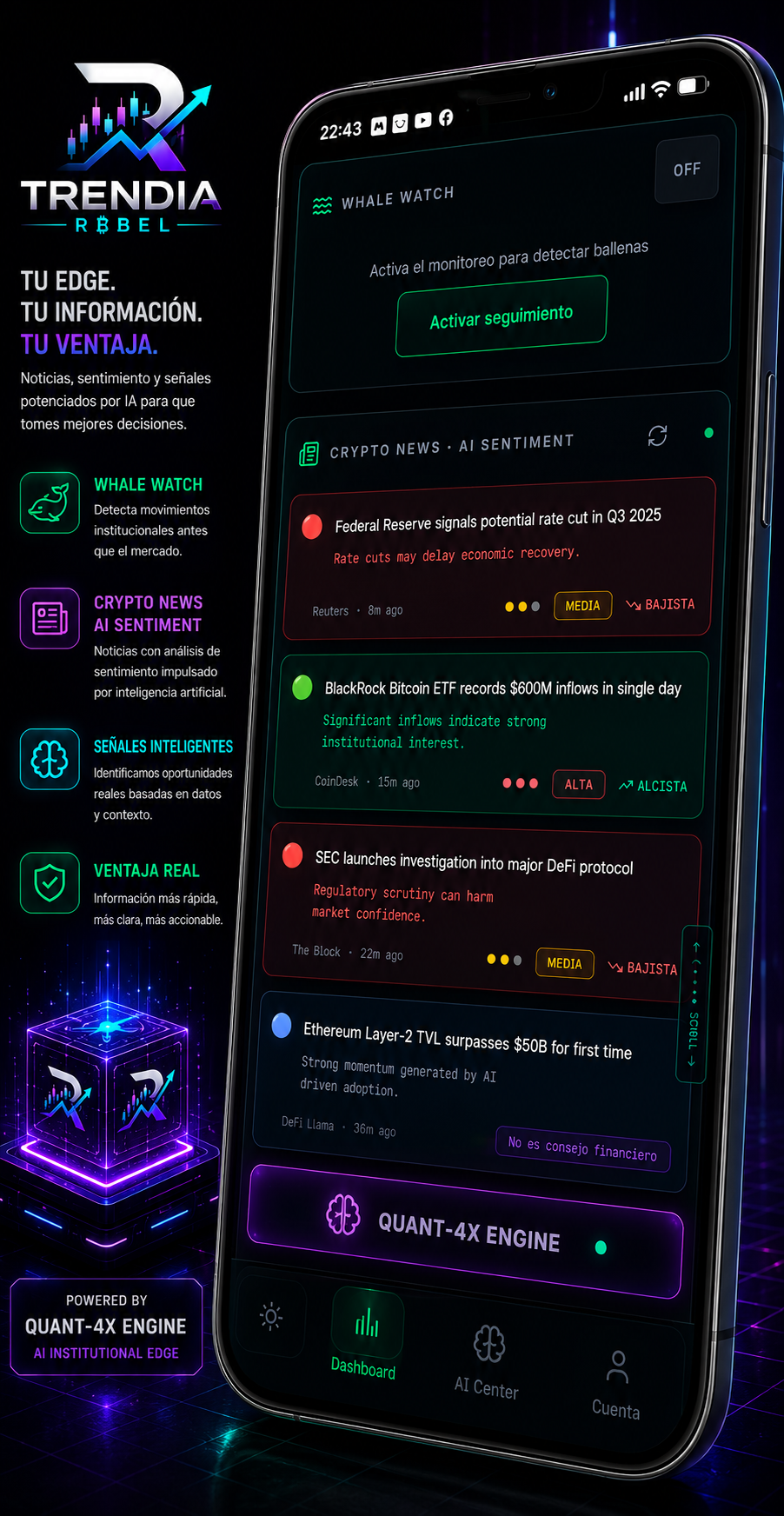 Whale Watch & Crypto News IA