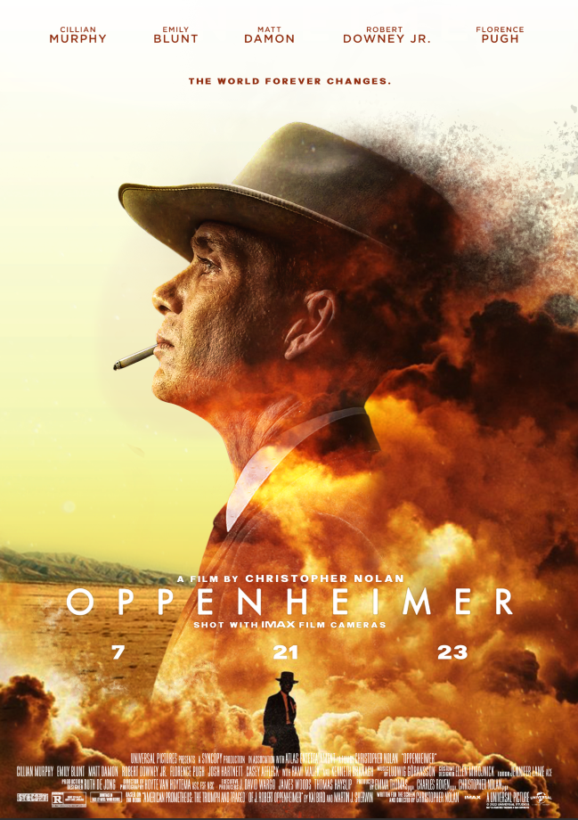 Oppenheimer — movie poster design