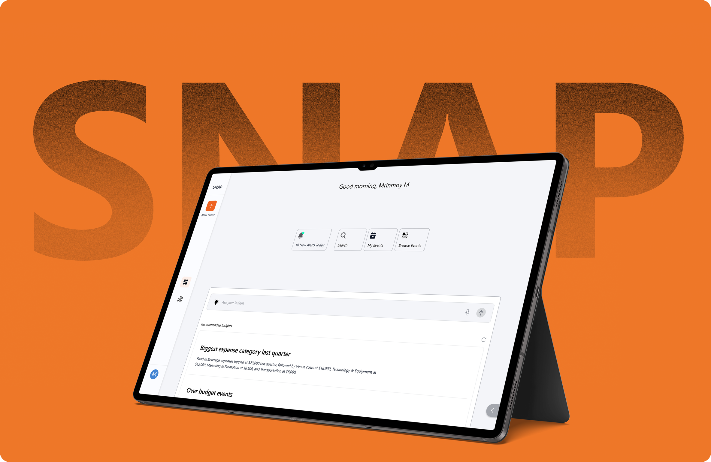 SNAP — Automated Event Planning Software