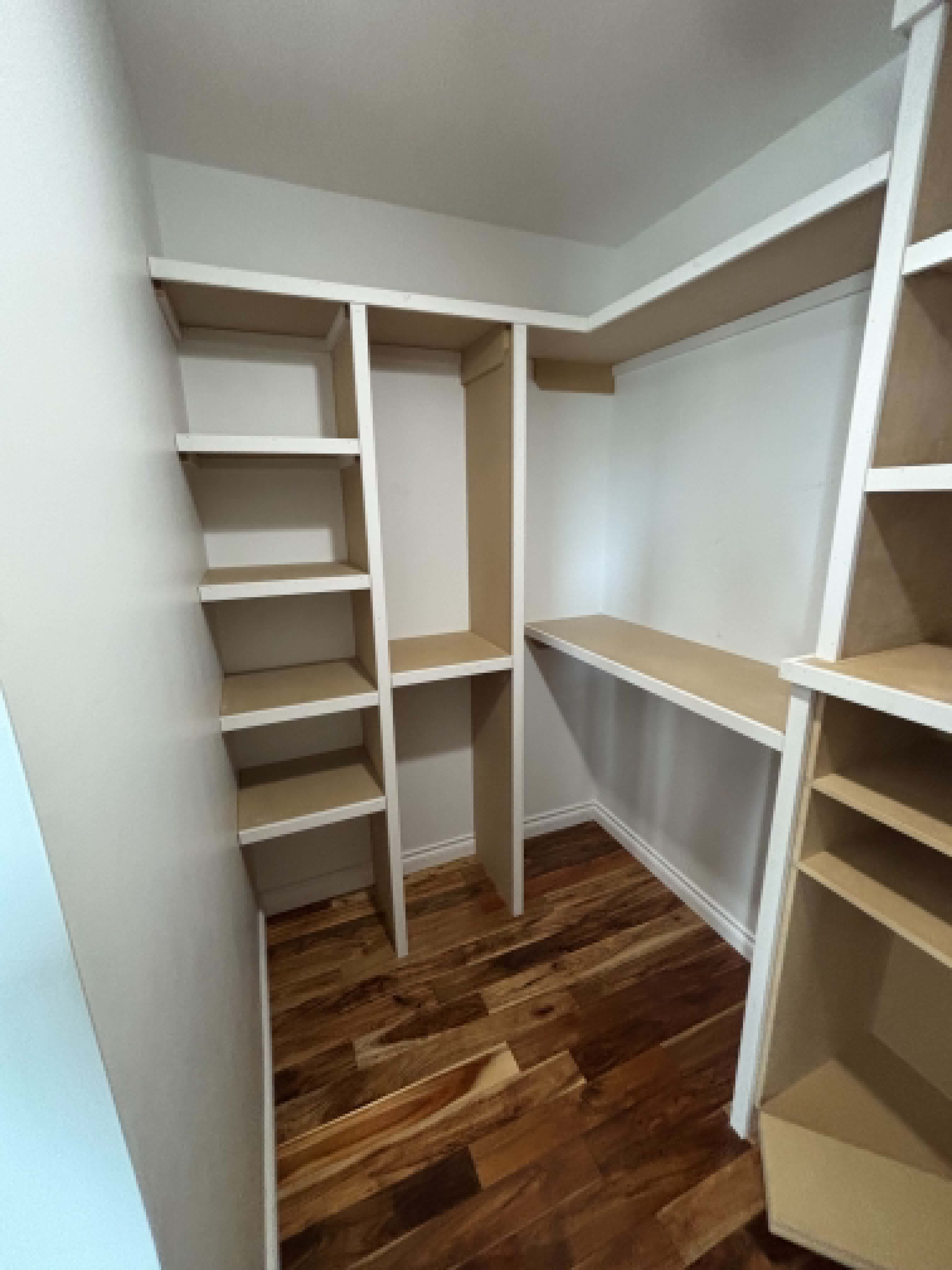 Bedroom Closet Shelving