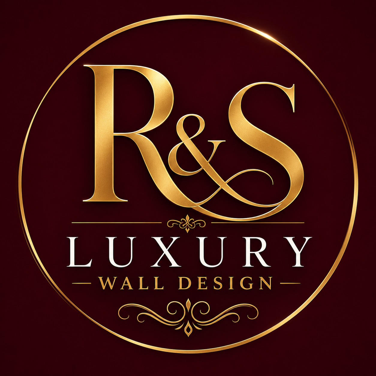 R&S LUXURY WALL DESIGN Logo