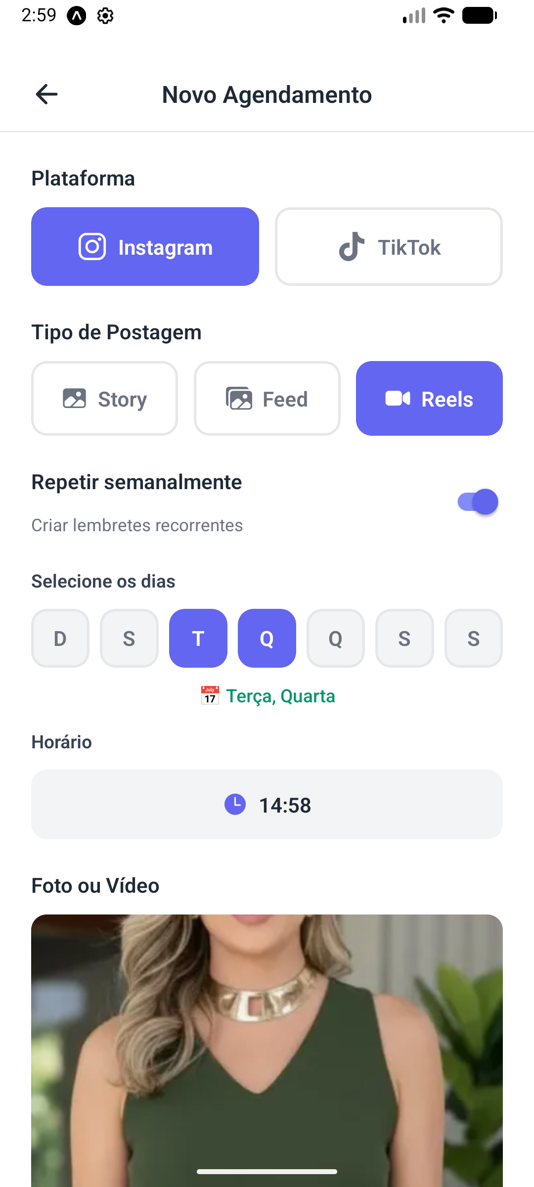 SmartPostIA App Screenshot