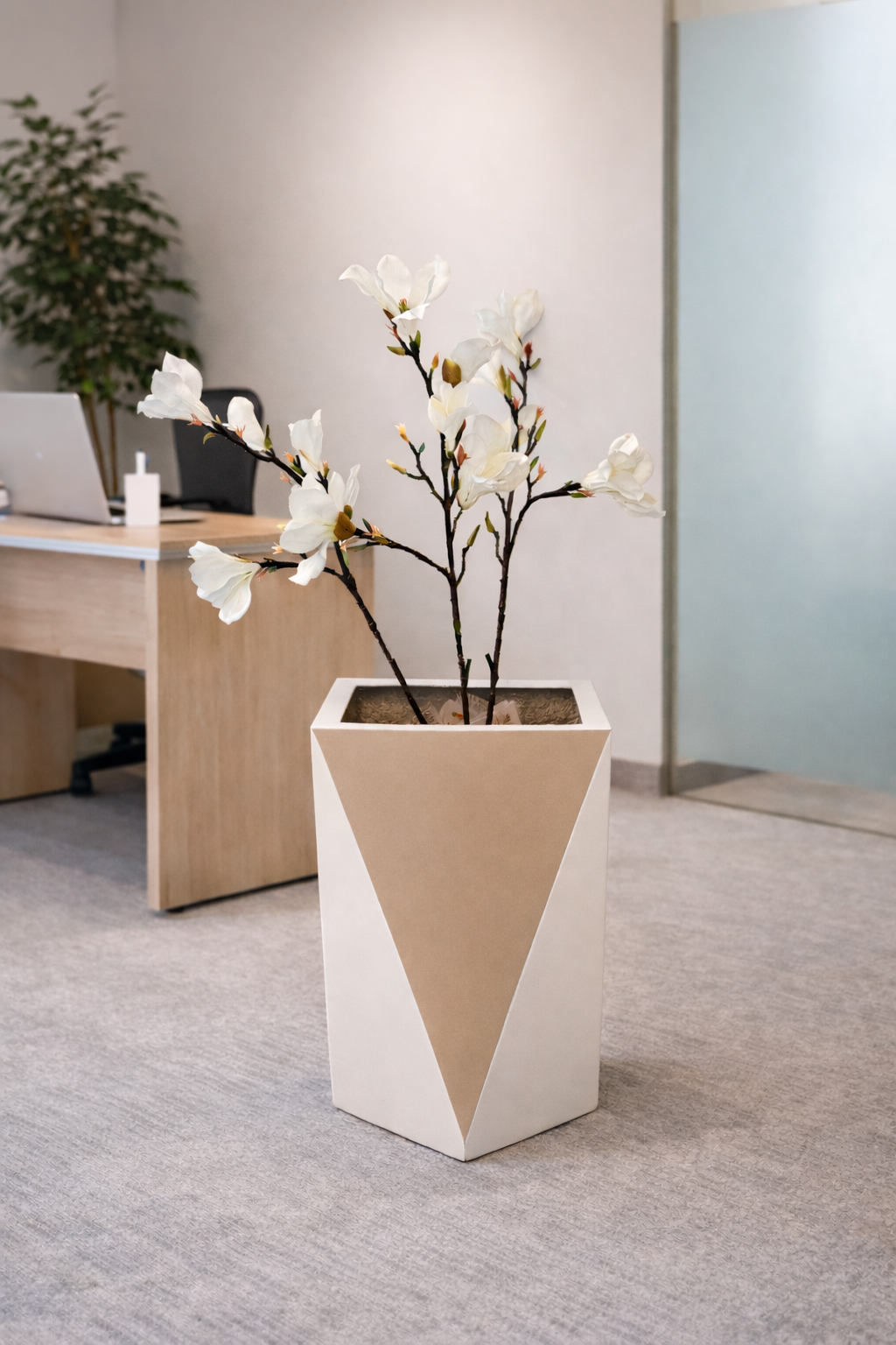 Diamond Planter view 2